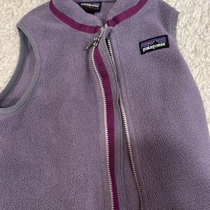Patagonia Lavender Fleece Vest
